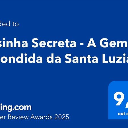 Casinha Secreta - A Gema Escondida Da Santa Luzia Διαμέρισμα Santa Luzia  Εξωτερικό φωτογραφία